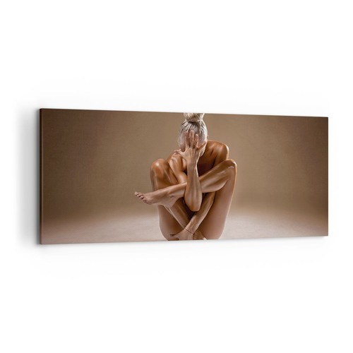 Quadro tela 120x50cm nudo - su,