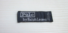 Etichetta originale Polo Ralph Lauren anni '90 Vintage Made in India di 6,5x2 cm