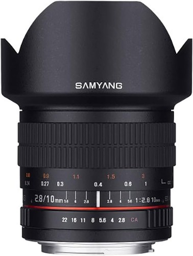 Samyang 8 obiettivo - 10, f2.8