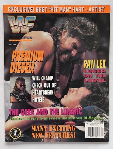 Wwf wrestling magazine - wwf,
