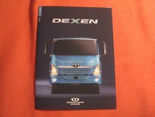 Brochure camion Daewoo Dexen