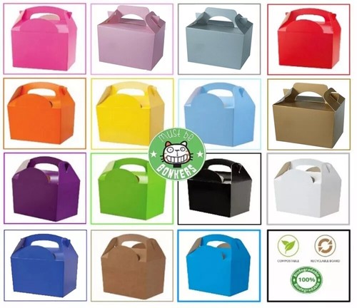 Scatole colorate per feste per