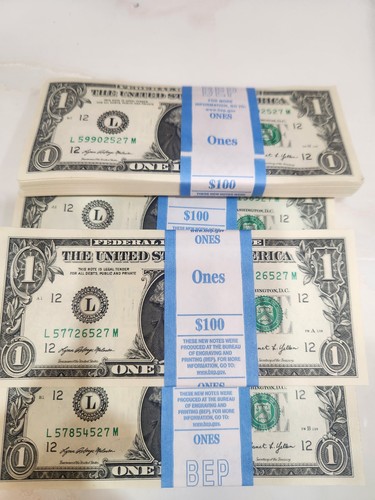 100 banconote dollaro - da, 1