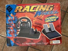 Futime Playstation Racing Wheel Volante PSX-7770 PS1 Vintage Retro Gaming