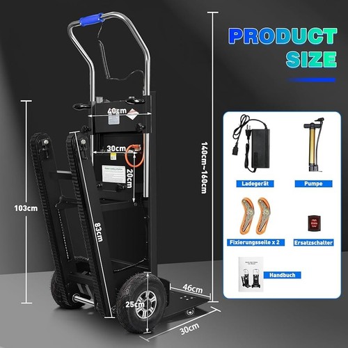 Carrello saliscale elettrico - , a