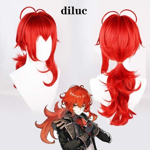Parrucca anime diluc - anime, diluc,