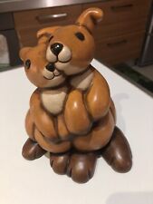 Thun Serie Arca Di Noè Coppia Canguri 2004 Nuovo Senza Scatola