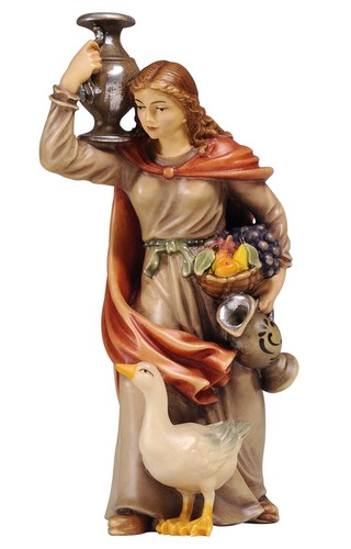 Personaggi per presepe donna - per,