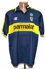 MAGLIA CALCIO PARMA ITALIA 1999/2000 TRASFERTA CAMPIONE TAGLIA XL ADULTO
