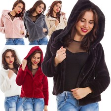 Giacca donna ecopelliccia