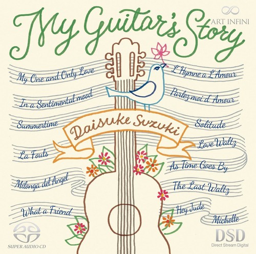 The guitar sings daisuke - guitar, sings.