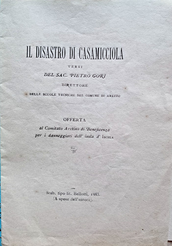 Gori pietro disastro di - pietro,
