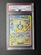 GALVANTULA EX 168/142 Psa 10 ITA Pokemon Corona Astrale SCR