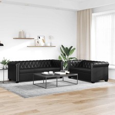 Divano chesterfield ecopelle - chesterfield,