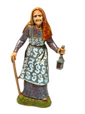 Pastore Vecchia con Lanterna e