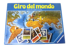 GIRO DEL MONDO GIOCO IN SCATOLA RAVENSBURGER VINTAGE OTTIMO COMPLETO