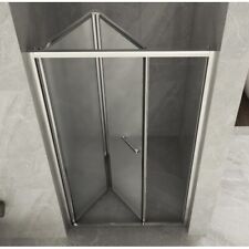 Box Doccia Nicchia Porta a Libro Opaco 6mm 60 70 75 80 85 90 95 100