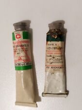 TUBETTI OLIO ANTICHI MAIMERI SERIE ARTISTI CLASSICO VERDE SMERALDO E PERMANENT