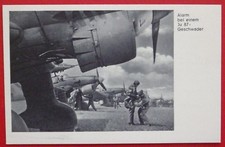 Luftwaffe photo postcard Stuka Ju87 Pilot Cartolina Tedesca WW2 German 2gm