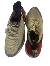 Nuovissime scarpe Ecko Unltd uomo Cabo JGR beige/rosso leggere US taglia 11