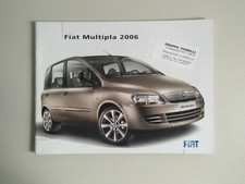Depliant brochure Fiat Multipla - 07/2006