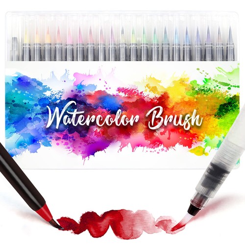 Amteker brush pen lettering - pen, 24