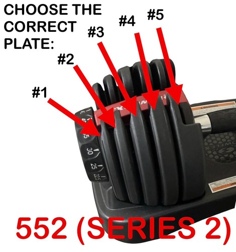 Bowflex selecttech 552 - serie, 2