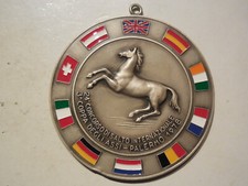 grande medaglia premio 24 concorso spettacolo salto palermo 1978 equitazione 90mm