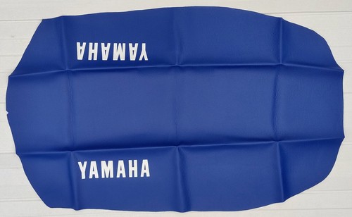 Housse selle bleue marine - de,