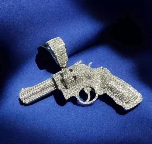 Ciondolo uomo pistola taglio