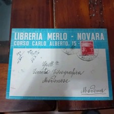 NOVARA LIBRERIA MERLO VIAGGIATA 