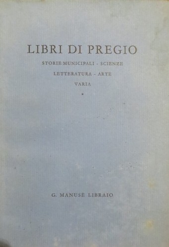 Libri pregio storie - di,