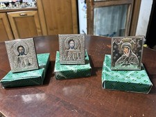 Tre Icone Sacre In Argento , 8