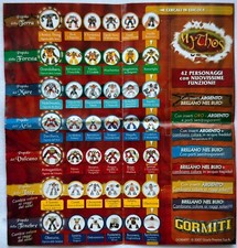 Gormiti Serie Mythos, personaggi + carta