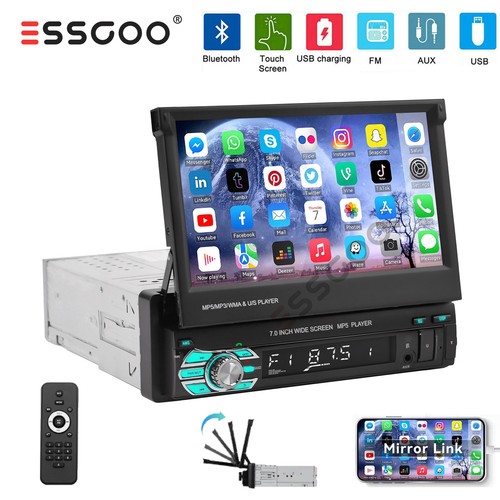Autoradio din bluetooth - autoradio, con