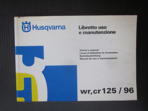 1996 husqvarna 125 cr - 1996,