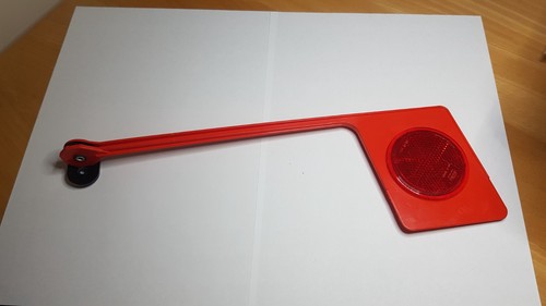 Bandiera plastica stop - bandiera,