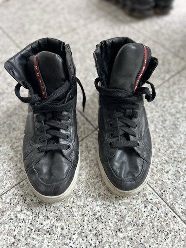 Sneakers prada nere alte - sneakers, in