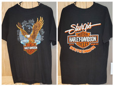 MAGLIETTA VINTAGE 1992 HARLEY-DAVIDSON STURGIS SD PUNTO SINGOLO UOMO L RK STRATMAN