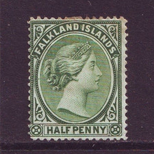 ISOLE FALKLAND - 1891 Regina