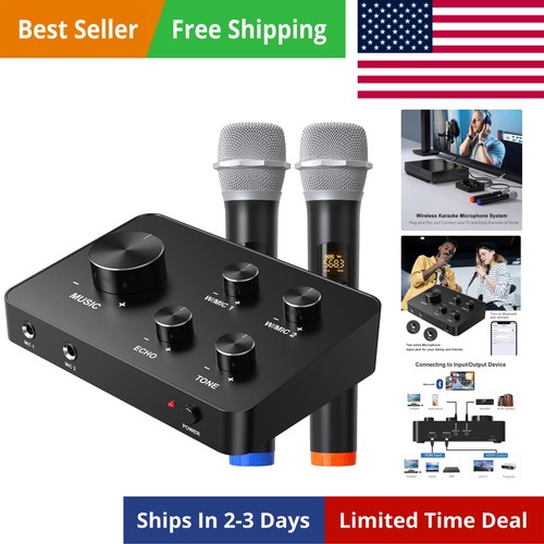 Microfono wireless karaoke - wireless,