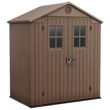 Keter Darwin casetta marrone capanno box da giardino porta utensili varie misure