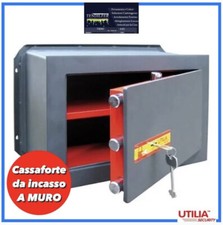 Cassaforte da incasso a muro con chiave per serratura cassetta di sicurezza armi