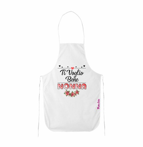 Grembiule bianco cucina - bianco,