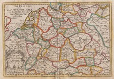 Germania Reisekarte Originale