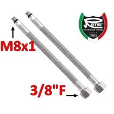 Coppia di flessibili FLEXITALY 45cm - M8x1 x 3/8