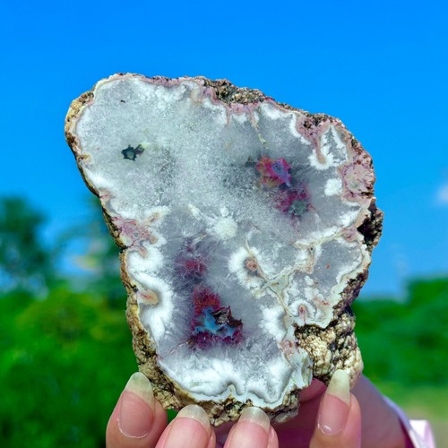 Fetta geode agata - fetta,