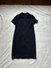 Abito midi nero elegante