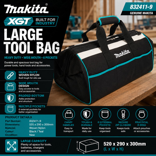 Makita 832411 xgt - 832411-9, borsa
