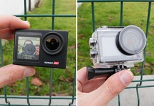 Action Cam 4K60FPS Hiicam Speed 20 - 40MP Doppio Schermo 170° Grandangolare EIS